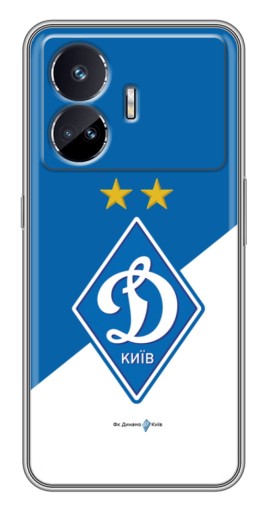 Чехол с печатью "Бело-синий Динамо" для Realme GT Neo 5