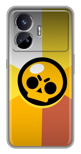 Чехол с принтом "Череп Бравл Старс" для Realme GT Neo 5