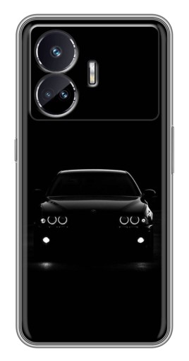 Силиконовый чехол с изображением "Черный бумер" для Realme GT Neo 5