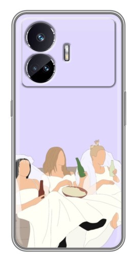 Чехол с картинкой "Девушки Друзья" для Realme GT Neo 5