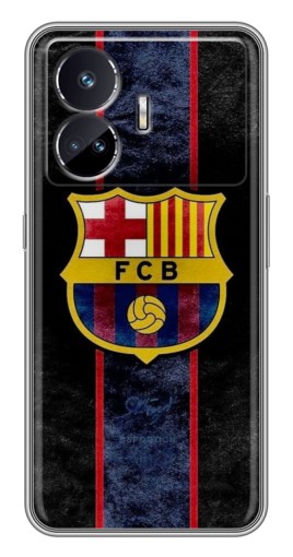 Силиконовый чехол с изображением "FCB" для Realme GT Neo 5