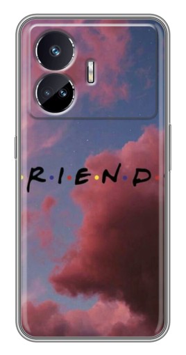 Силиконовый чехол с изображением "Friends" для Realme GT Neo 5