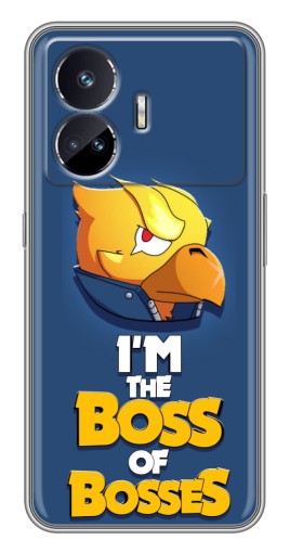 Силиконовый чехол с изображением "Gold Boss" для Realme GT Neo 5
