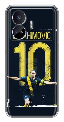 Силиконовый чехол с изображением "Ибрагимович 10" для Realme GT Neo 5