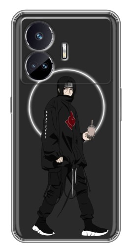 Чехол с печатью "Итачи с напитком" для Realme GT Neo 5