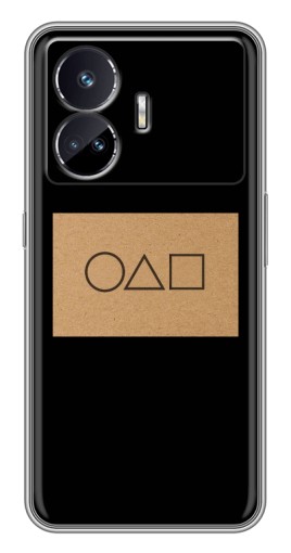 Силиконовый чехол с изображением "Карточка Кальмара" для Realme GT Neo 5