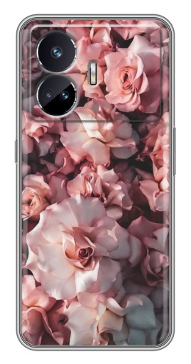 Чехол с печатью "Куст роз" для Realme GT Neo 5