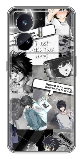 Чехол с картинкой "L - Death note" для Realme GT Neo 5