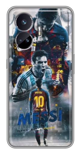 Силиконовый чехол с изображением "Легендарный Месси" для Realme GT Neo 5