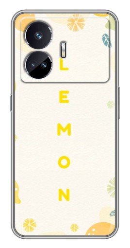 Силиконовый чехол с изображением "Lemon" для Realme GT Neo 5