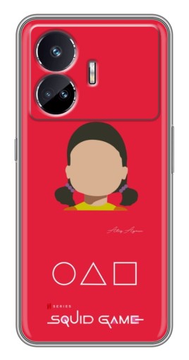 Чехол с печатью "Лицо куклы" для Realme GT Neo 5