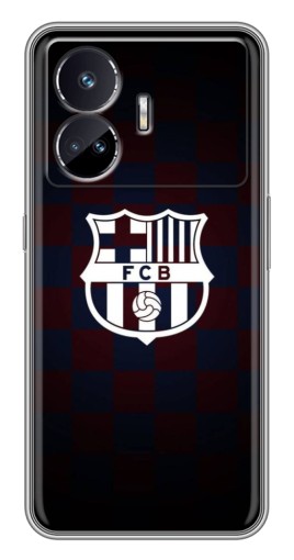 Силиконовый чехол с изображением "Лого FCB" для Realme GT Neo 5