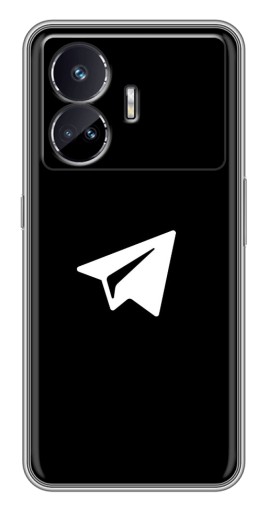 Чехол с принтом "Лого Телеграм" для Realme GT Neo 5
