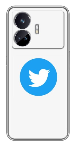 Силиконовый чехол с изображением "Лого Твиттера" для Realme GT Neo 5