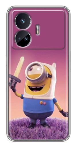 Чехол с печатью "Миньон с мечом" для Realme GT Neo 5