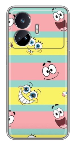 Чехол с принтом "Мордашки" для Realme GT Neo 5