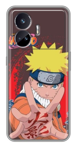 Чехол с печатью "Naruto атакует" для Realme GT Neo 5