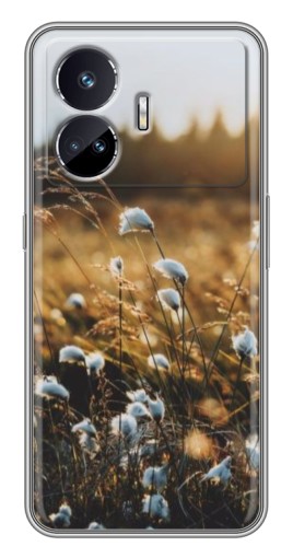 Чехол с картинкой "Нежные полевые цветы" для Realme GT Neo 5