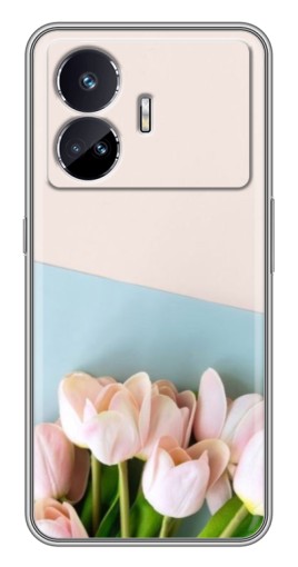 Силиконовый чехол с изображением "Нежные тюльпаны" для Realme GT Neo 5