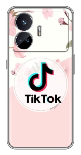 Чехол с картинкой "Нежный принт" для Realme GT Neo 5