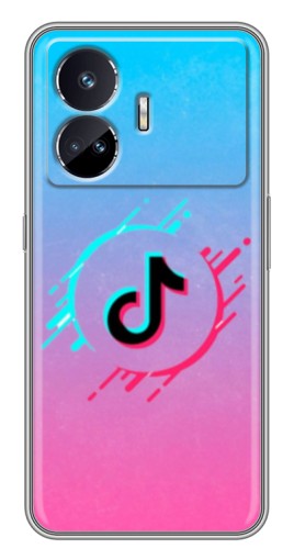 Чехол с принтом "Нота ТикТок" для Realme GT Neo 5