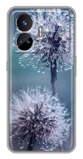 Чехол с картинкой "Одуванчик с капельками" для Realme GT Neo 5