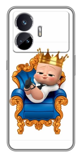 Силиконовый чехол с изображением "Ребенок Король" для Realme GT Neo 5