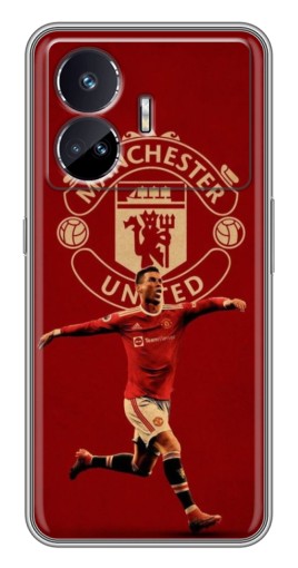 Чехол с печатью "Ronaldo в МЮ" для Realme GT Neo 5