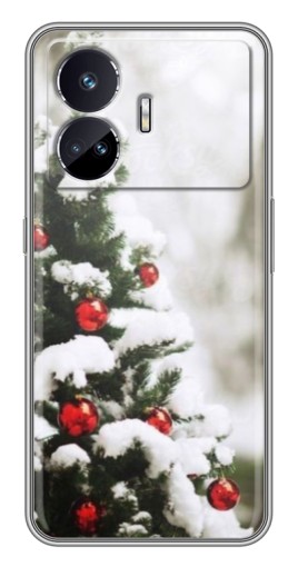 Силиконовый чехол с изображением "Рождественская елка" для Realme GT Neo 5