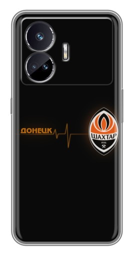 Чехол с картинкой "Шахтер в сердце" для Realme GT Neo 5