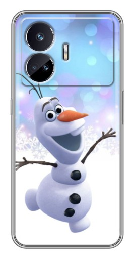 Чехол с печатью "Снеговик Олаф" для Realme GT Neo 5