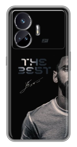 Чехол с картинкой "The Best Messi" для Realme GT Neo 5
