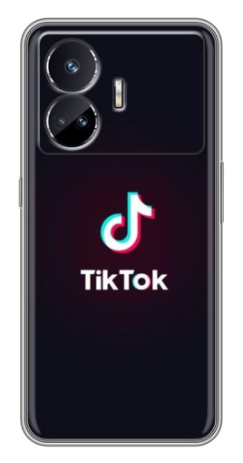 Чехол с картинкой "TikTok темный" для Realme GT Neo 5