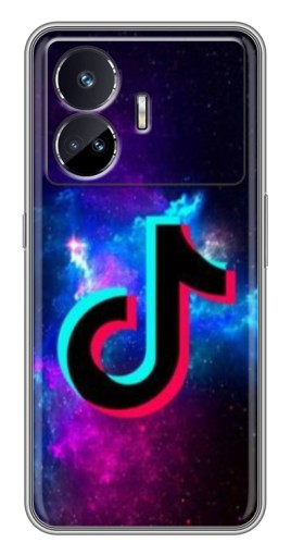 Чехол с принтом "ТикТок в космосе" для Realme GT Neo 5
