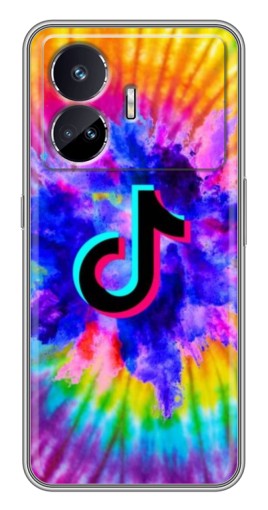 Силиконовый чехол с изображением "TikTok в красках" для Realme GT Neo 5