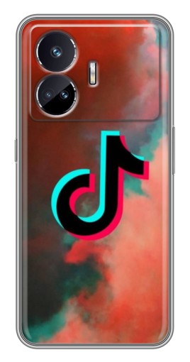 Чехол с печатью "ТикТок в тучах" для Realme GT Neo 5