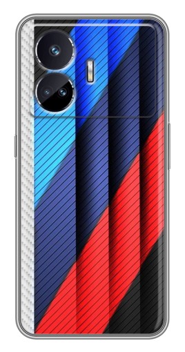 Силиконовый чехол с изображением "Цвета лого БМВ" для Realme GT Neo 5