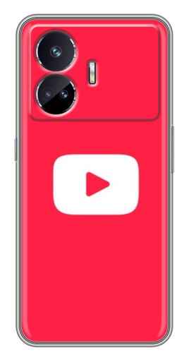 Чехол с печатью "YouTube Кнопка" для Realme GT Neo 5