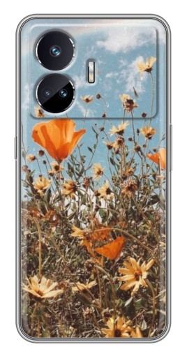 Чехол с печатью "Желтые цветы" для Realme GT Neo 5