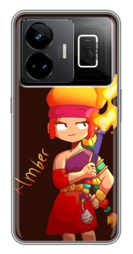 Чехол с печатью "Amber с факелом" для Realme GT3