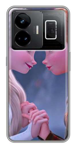 Чехол с картинкой "Анна и Ельза" для Realme GT3