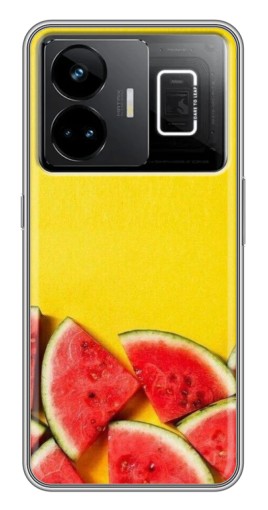 Чехол с принтом "Арбузики на желтом" для Realme GT3