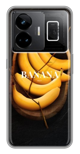 Силиконовый чехол с изображением "Banana" для Realme GT3