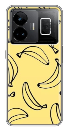 Чехол с принтом "Бананчики" для Realme GT3