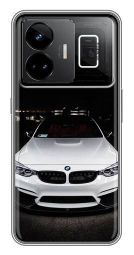 Чехол с принтом "Белая БМВ" для Realme GT3