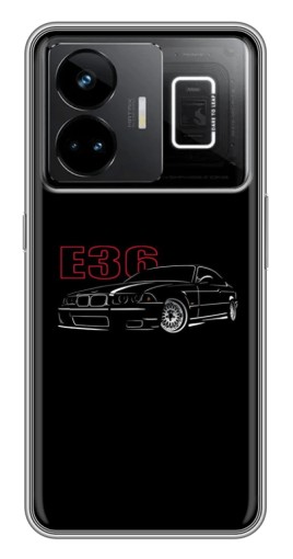 Силиконовый чехол с изображением "BMW E36" для Realme GT3