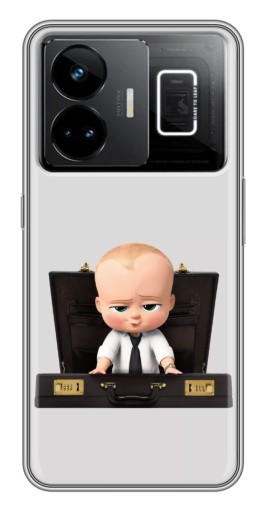 Чехол с принтом "Босс с чемоданом" для Realme GT3