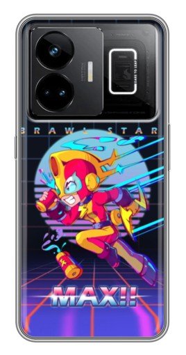 Чехол с печатью "Brawl MAX" для Realme GT3