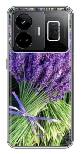 Силиконовый чехол с изображением "Букет лаванды" для Realme GT3