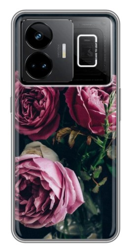 Силиконовый чехол с изображением "Букет роз" для Realme GT3